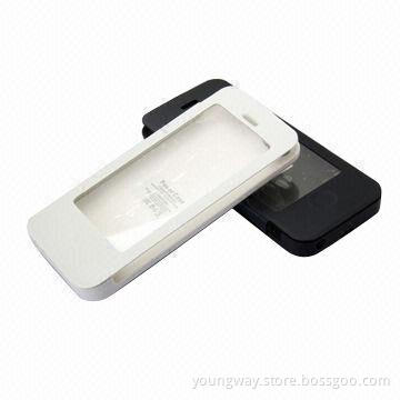 Rechargeable 3,500mAh Power Bank Cases for iPhone 5/5S/5C, External Backup Power Supply
